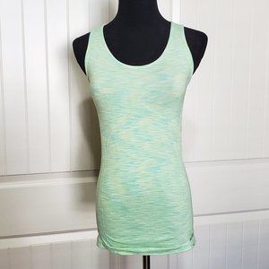 Green & Blue Athleta Athletic Stretchy Tank
